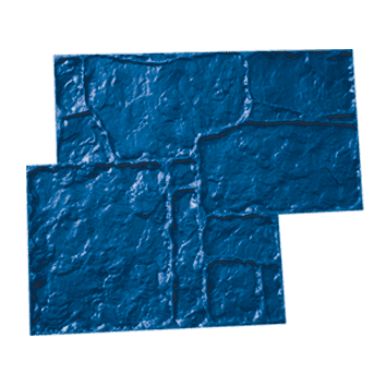 Imacem® molde vertical apeninos a. 61x50cm azul