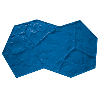 Imacem® molde calzada azteca a. 85x65cm azul