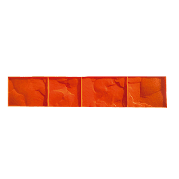 Imacem® molde cenefa belga 65x41cm rojo