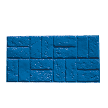 Imacem® molde ladrillo cestería 80x40cm azul
