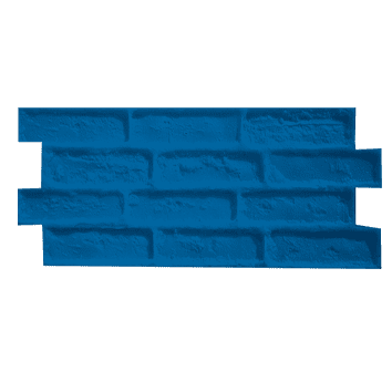Imacem® molde vertical ladrillo antiguo azul