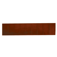 Imacem® molde cenefa ladrillo plano 83x21cm rojo