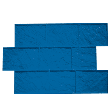 Imacem® molde losa hawai 90x60cm azul