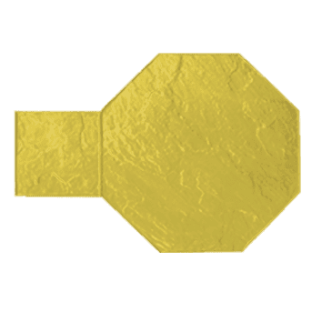 Imacem® molde losa octogonal b. 84x60cm amarillo