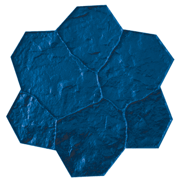 Imacem® molde piedra atenas 58x58cm azul