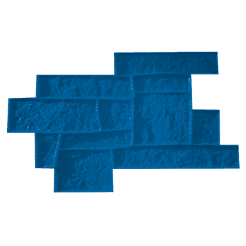 Imacem® molde piedra galicia 80x70cm azul