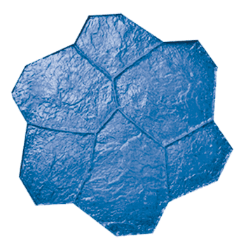 Imacem® molde piedra molina 90x90cm azul