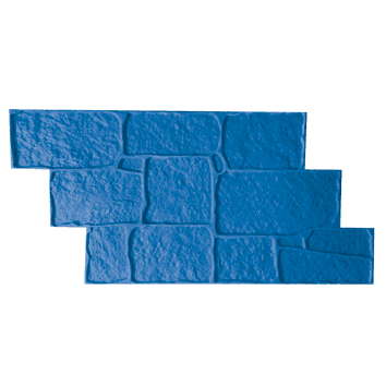 Imacem® molde piedra nigeria 111x53cm azul
