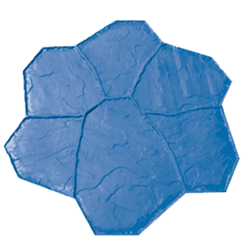 Imacem® molde piedra tetuán 90x90cm azul