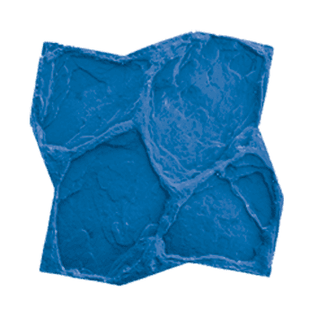Imacem® molde vertical roca asia azul