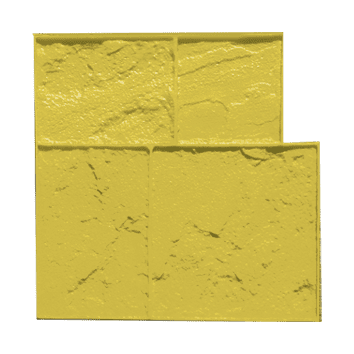 Imacem® molde silleria árido ii 61x61cm amarillo