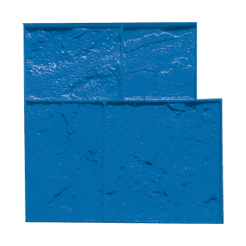 Imacem® molde silleria árido i 61x61cm azul