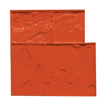 Imacem® molde silleria árido iii 61x61cm rojo
